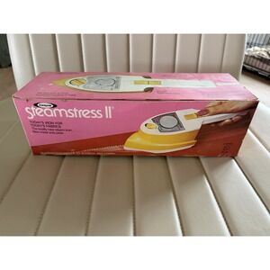 Steamstress II Osrow Vintage Steam Iron in Original Box Complete Movie Prop